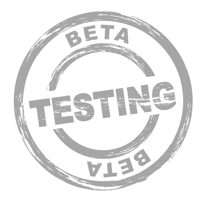 Beta testing logo